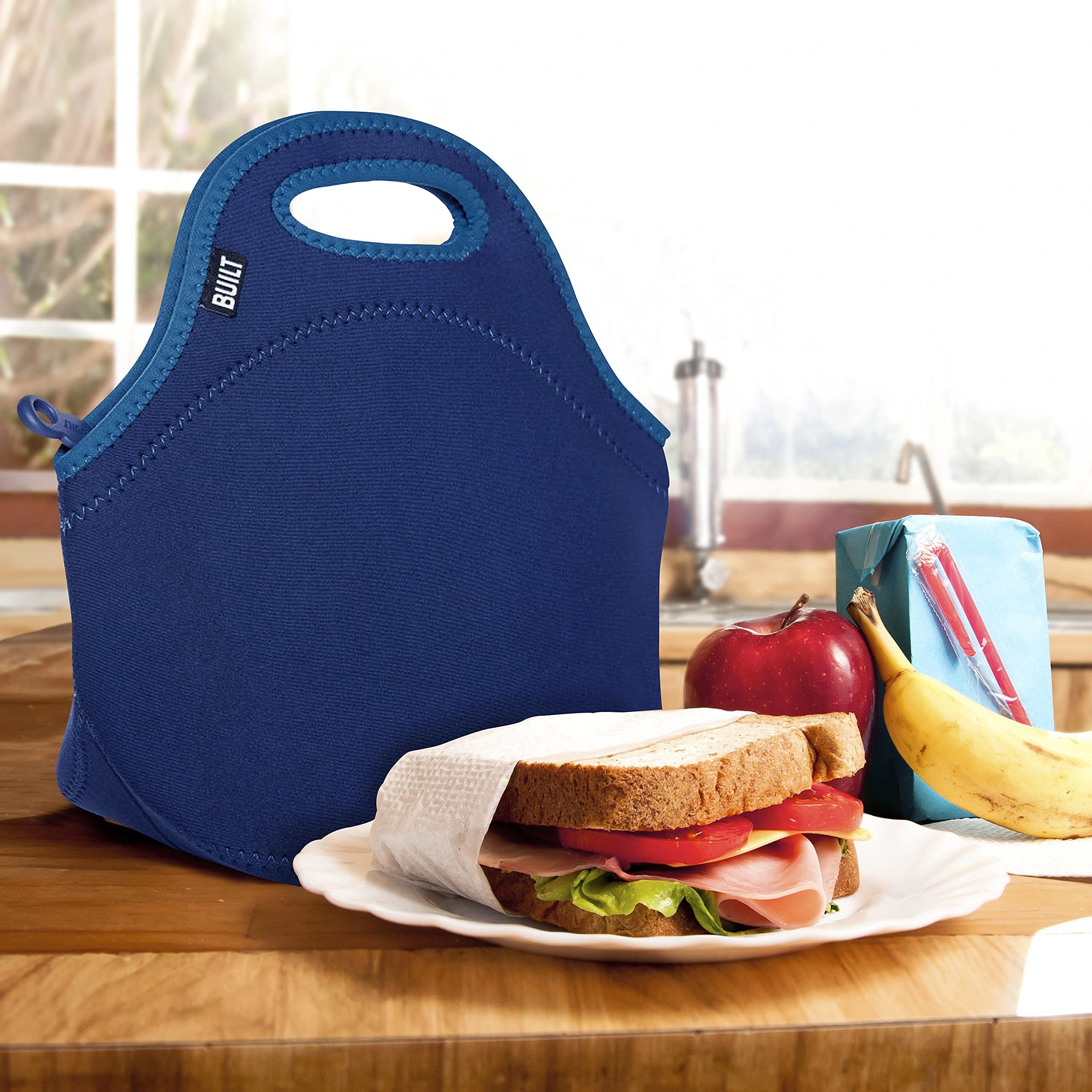 Foto 7 pulgar | Bolsa De Almuerzo Built Gourmet Getaway Con Aislamiento De Neopreno, Color Azul Celeste - Venta Internacional.