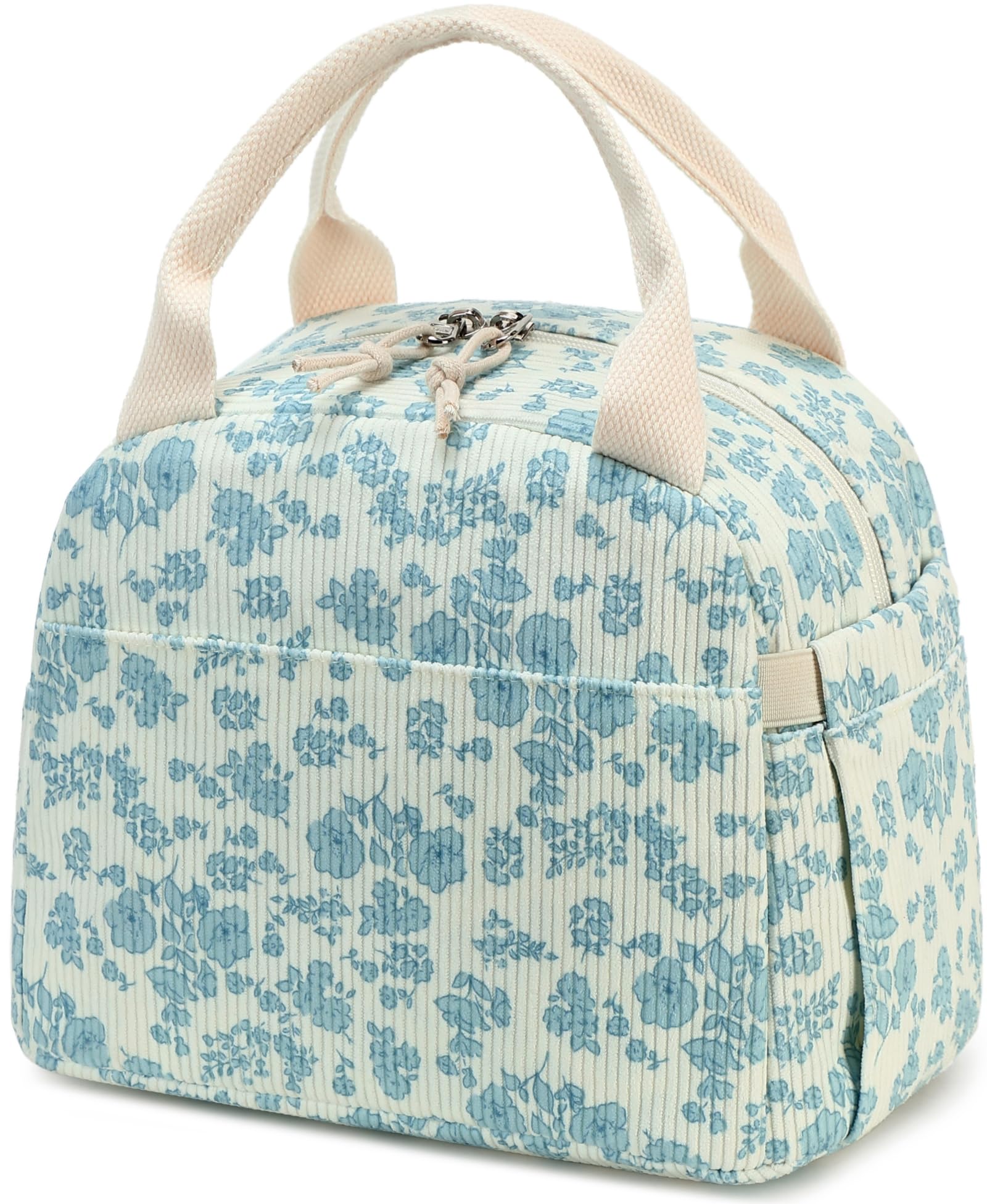 Foto 2 pulgar | Bolsa De Almuerzo Bluboon, Aislante De Pana, Reutilizable, De Gran Capacidad - Venta Internacional.