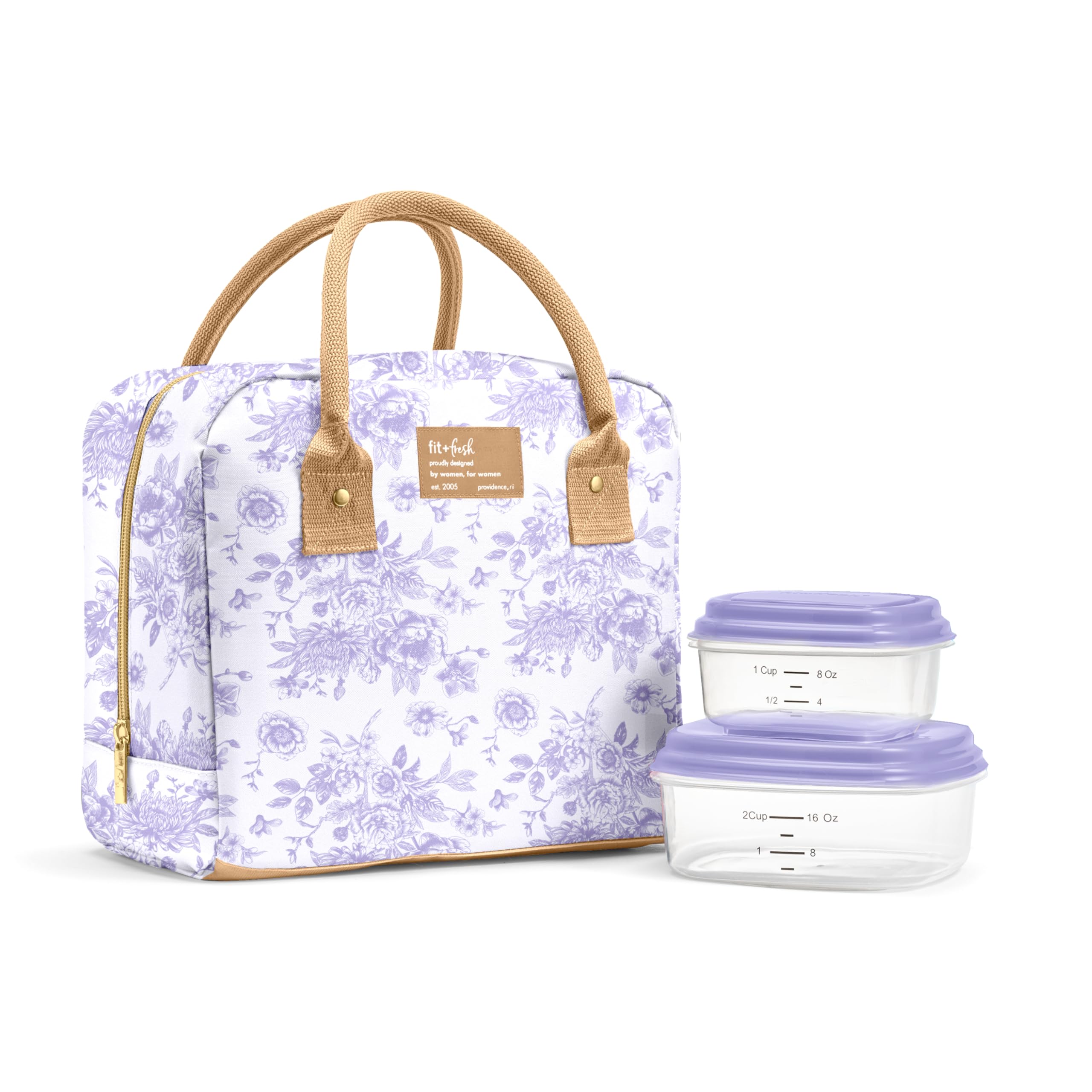 Foto 1 | Bolsa De Almuerzo Fit & Fresh Bloomington Para Mujer Con Contenedores - Venta Internacional.