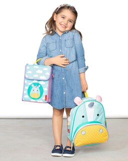 Foto 2 | Lonchera Skip Hop Zoo Con Aislamiento De Unicornio - Venta Internacional.
