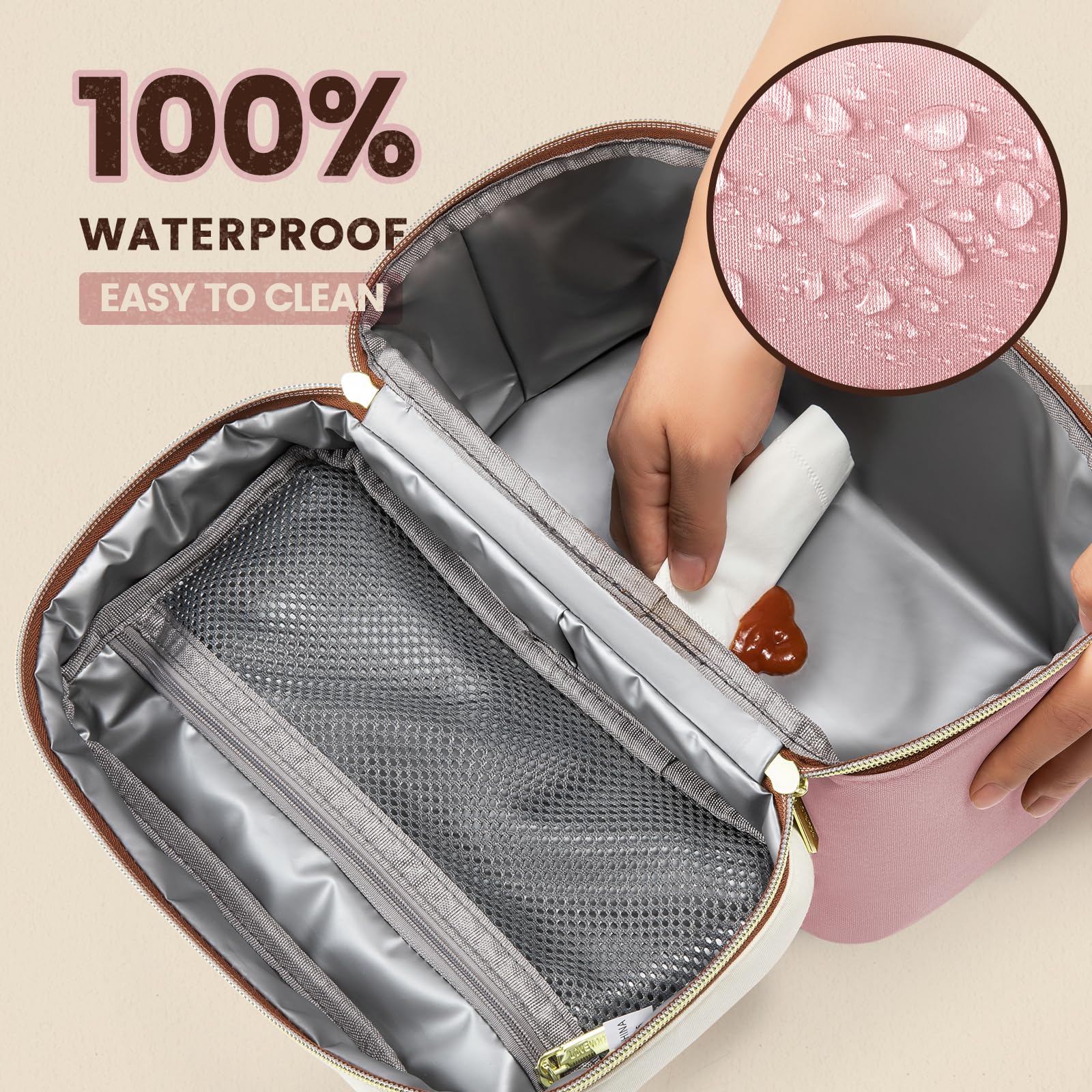 Foto 6 pulgar | Lonchera Lovevook Para Mujer Con Aislamiento Térmico De 8,7 L - Venta Internacional.