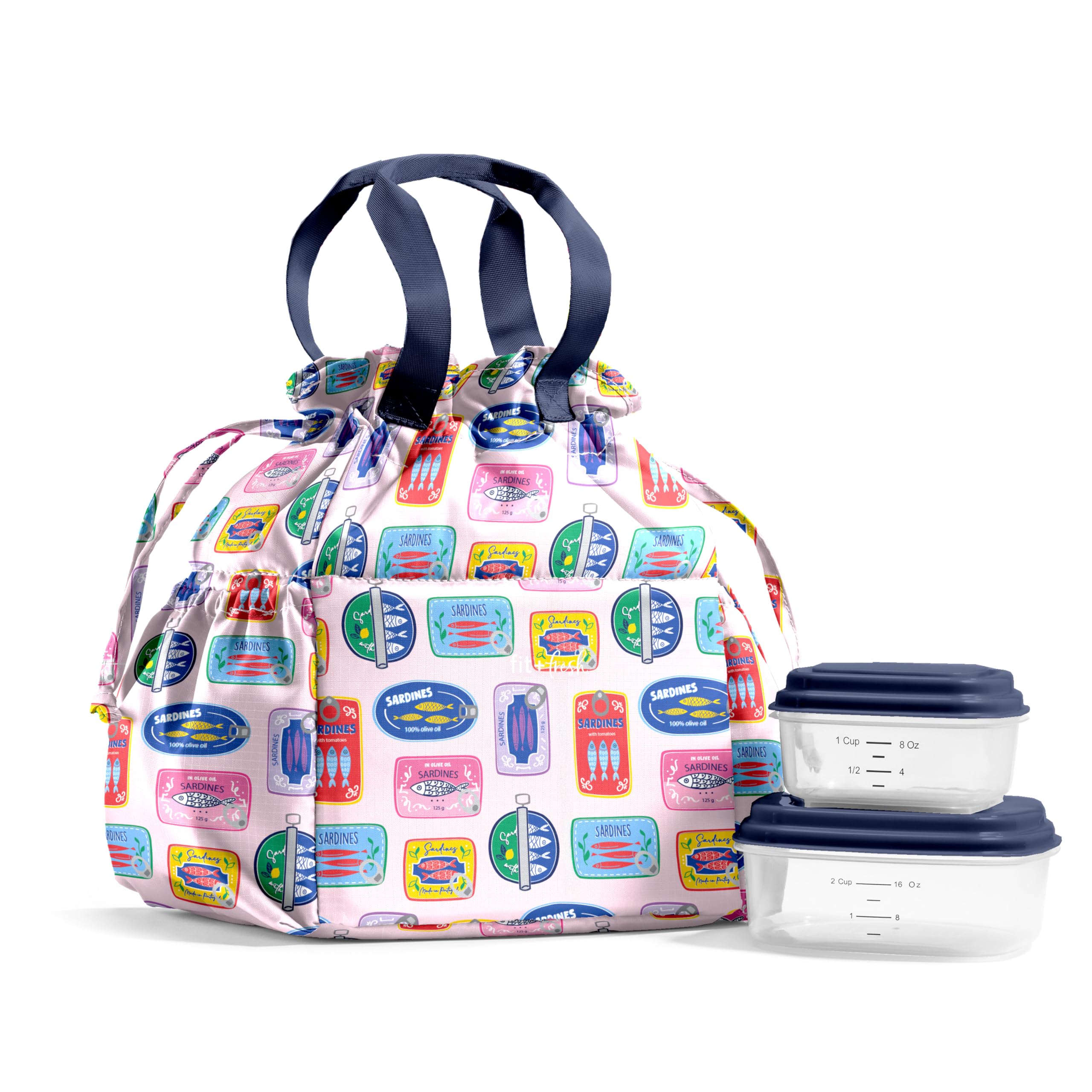 Foto 2 pulgar | Bolsa De Almuerzo Fit & Fresh Cromwell Con Aislamiento Y Contenedores Para Mujer - Venta Internacional.
