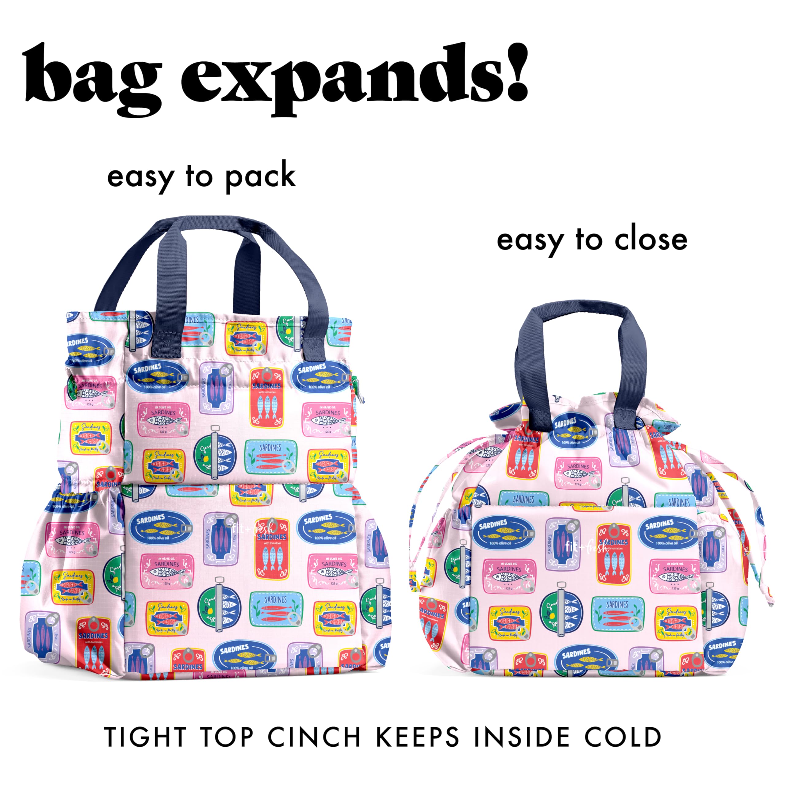 Foto 5 pulgar | Bolsa De Almuerzo Fit & Fresh Cromwell Con Aislamiento Y Contenedores Para Mujer - Venta Internacional.