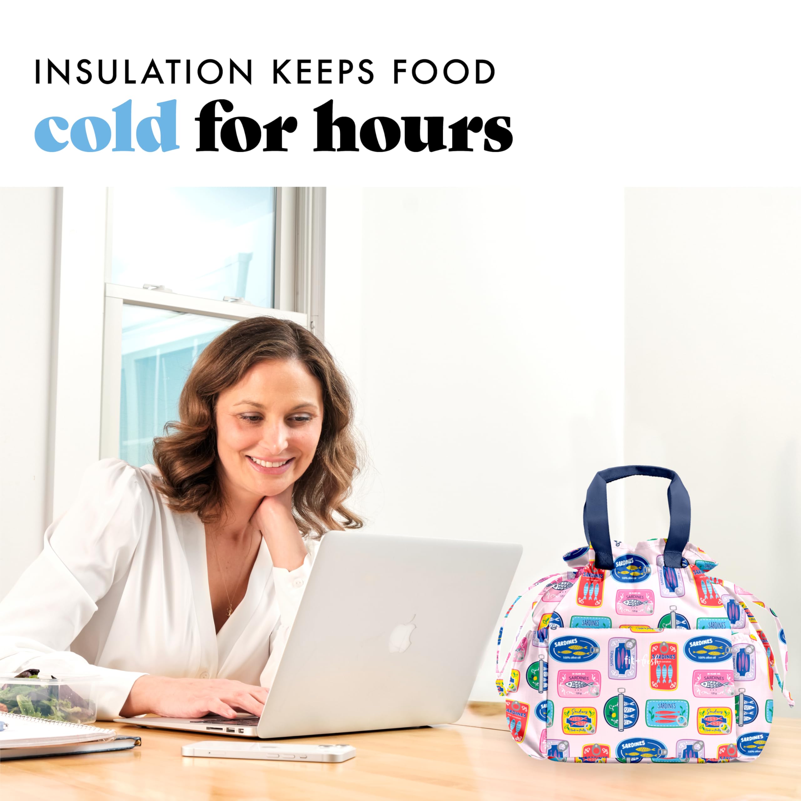 Foto 7 pulgar | Bolsa De Almuerzo Fit & Fresh Cromwell Con Aislamiento Y Contenedores Para Mujer - Venta Internacional.