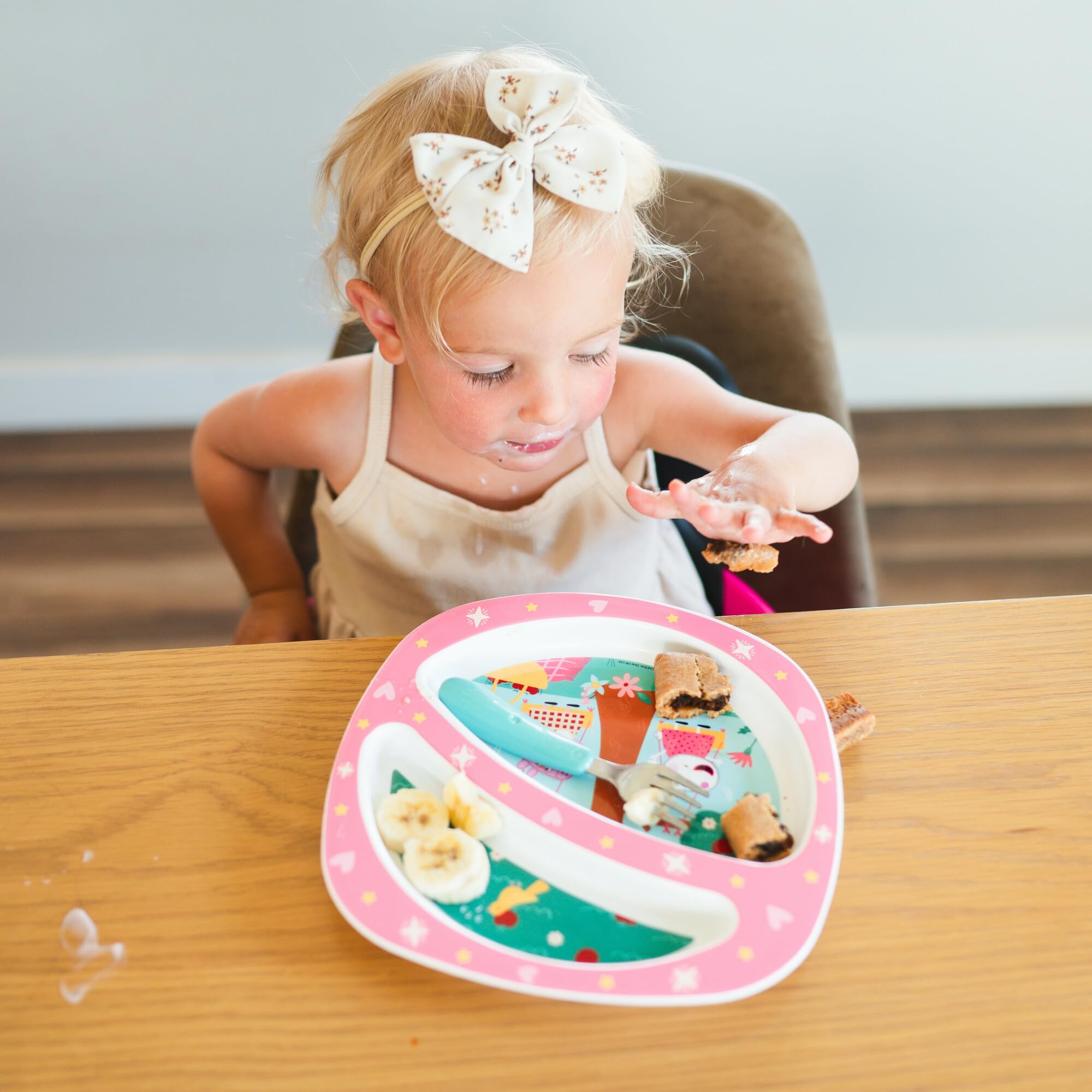 Foto 6 | Juego De Vajilla The First Years Peppa Pig Toddler, 4 Piezas - Venta Internacional.