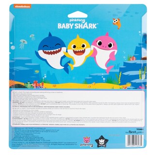 Foto 7 | Juego De Vajilla The First Years Baby Shark, 4 Piezas, Azul - Venta Internacional.
