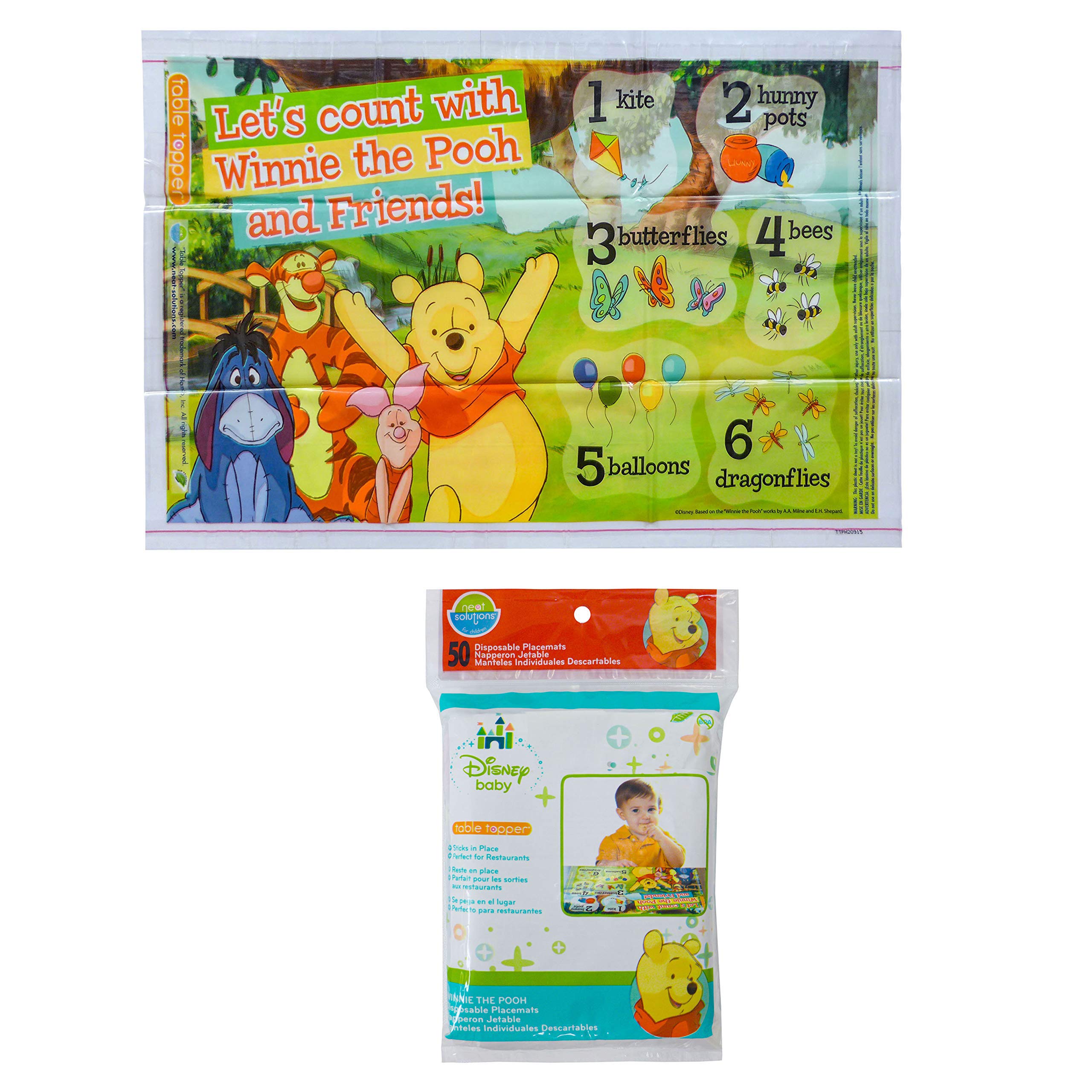 Foto 1 | Decoración De Mesa Disney Winnie The Pooh, 50 Unidades, 12 X 18 Pulgadas - Venta Internacional.