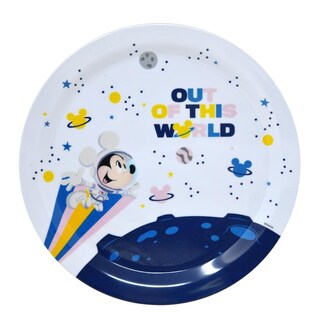 Foto 1 | Plato Disney Mickey Space De Melamina Out Of This World, 20 Cm - Venta Internacional.