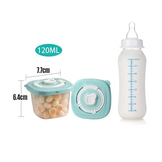 Foto 2 | Juego De 6 Contenedores De Alimentos Para Bebes Eo Safe Imports Esi-18942 Multicolor