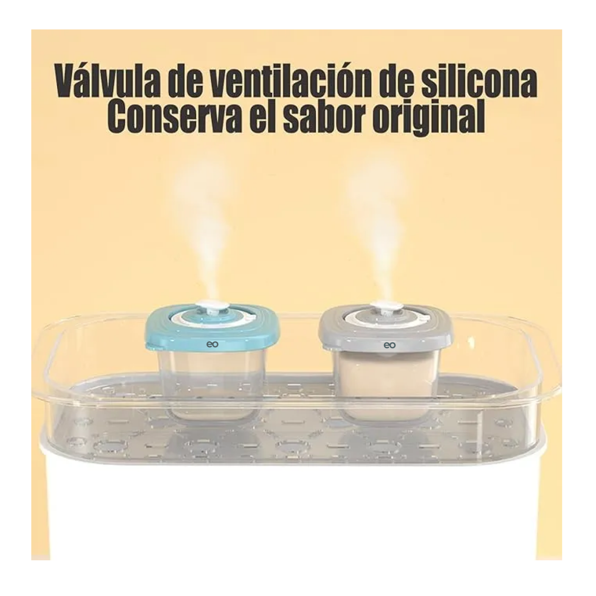Foto 4 pulgar | Juego De 6 Contenedores De Alimentos Para Bebes Eo Safe Imports Esi-18942 Multicolor
