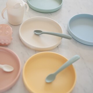 Foto 5 | Plato Mushie de Silicona-Venta Internacional