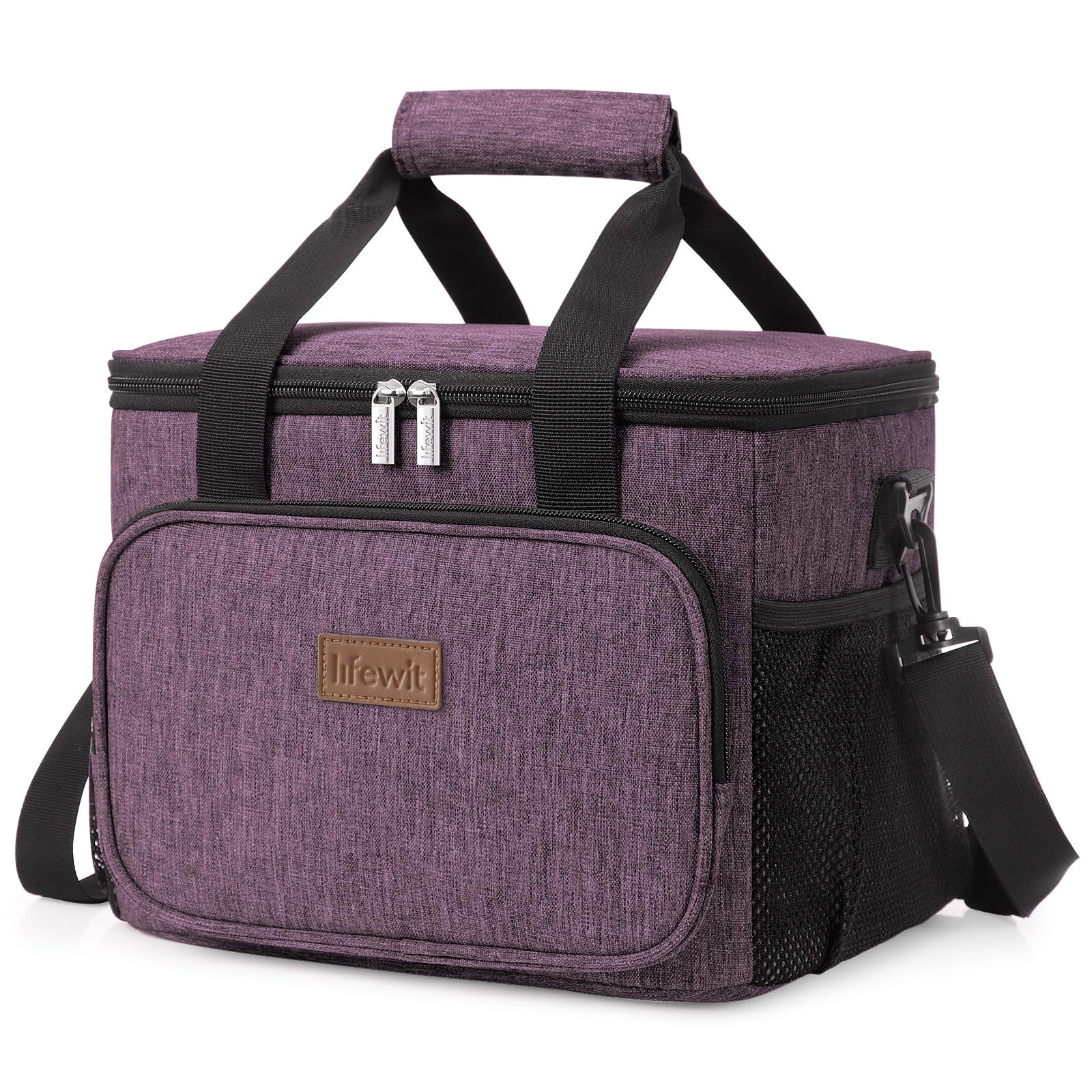 Foto 2 pulgar | Lonchera Lifewit, Grande, Aislante, 15 L, Color Morado - Venta Internacional.