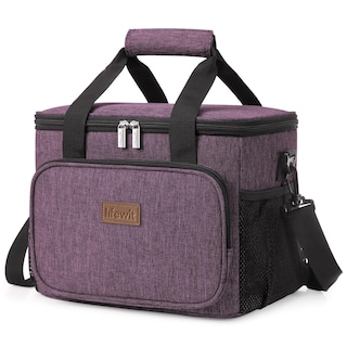Foto 1 | Lonchera Lifewit, Grande, Aislante, 15 L, Color Morado - Venta Internacional.