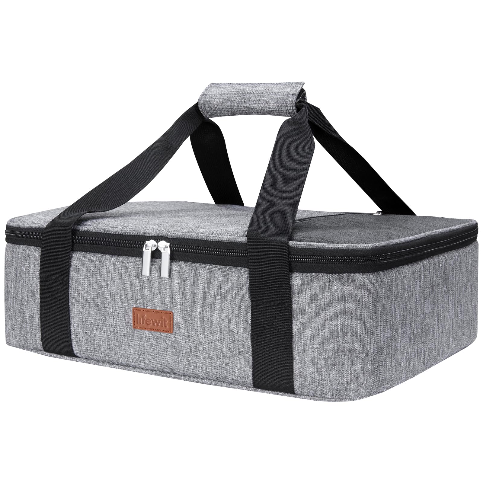 Cacerola Aislante Lifewit Para Comida Fría Y Caliente, 9 X 13 Cm - Venta Internacional.