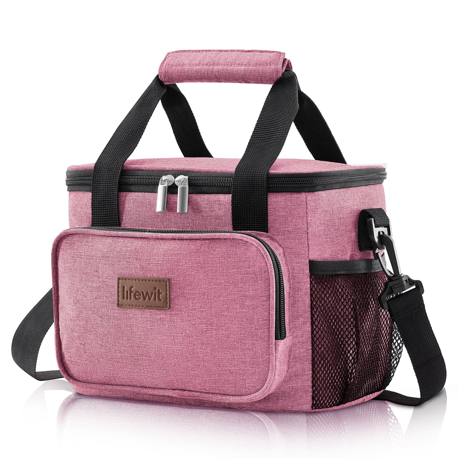 Foto 1 | Lonchera Lifewit, Grande, Aislante, 9 Litros, Rosa, 12 Latas - Venta Internacional.