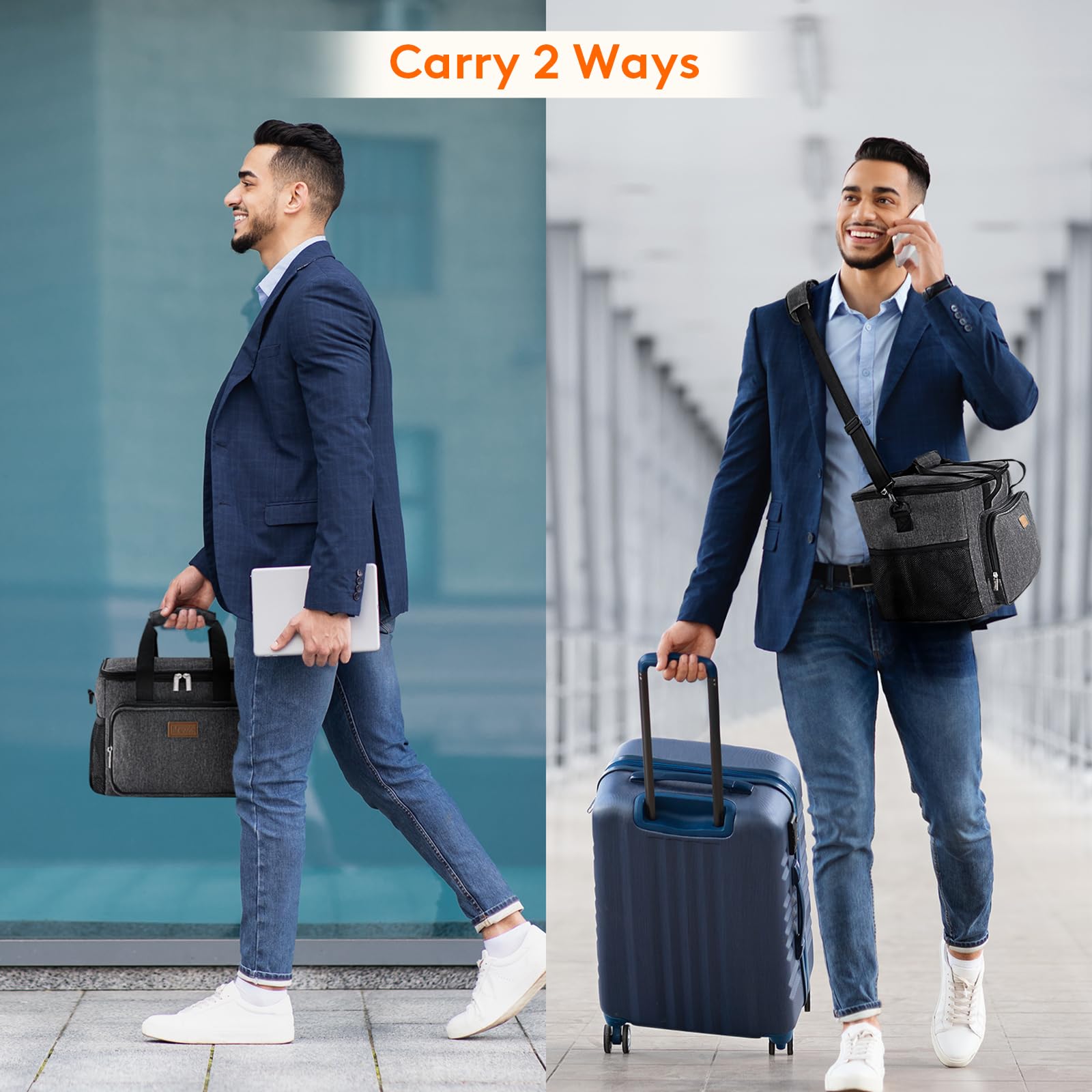 Foto 7 pulgar | Lonchera Lifewit Aislante 15 l Gris - Venta Internacional