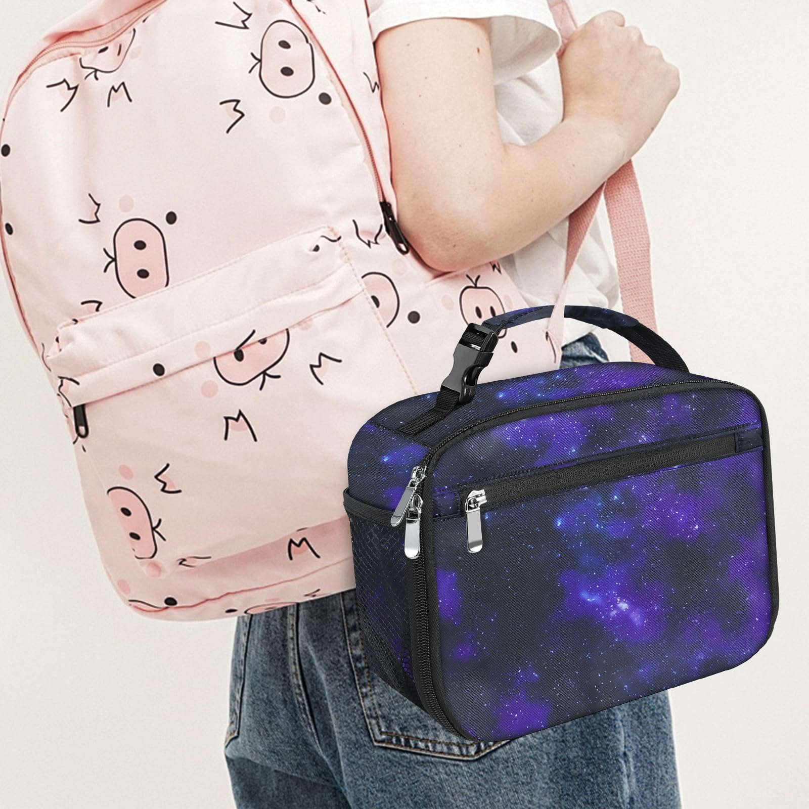 Foto 7 pulgar | Lonchera Infantil Para Niños Y Niñas, Lonchera Aislante Y Duradera, Lonchera Infantil Para School Star - Venta In