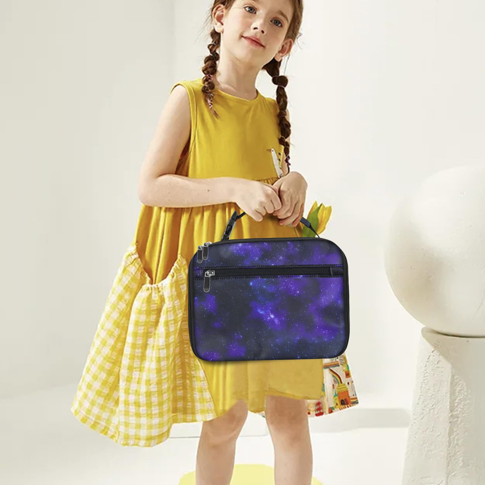 Foto 7 | Lonchera Infantil Para Niños Y Niñas, Lonchera Aislante Y Duradera, Lonchera Infantil Para School Star - Venta In