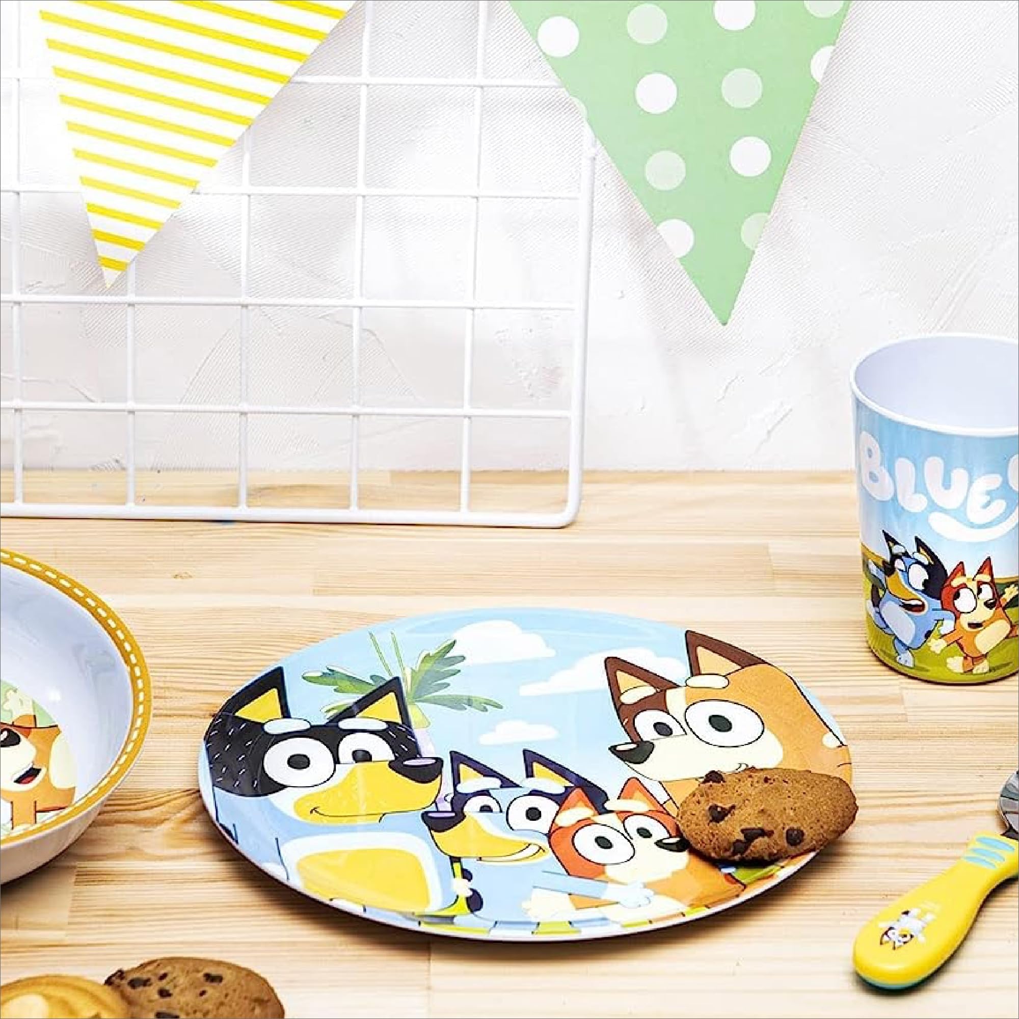 Foto 7 | Juego De Vajilla Zak Designs Bluey De 5 Piezas Para Niños Mayores De 3 Años - Venta Internacional.