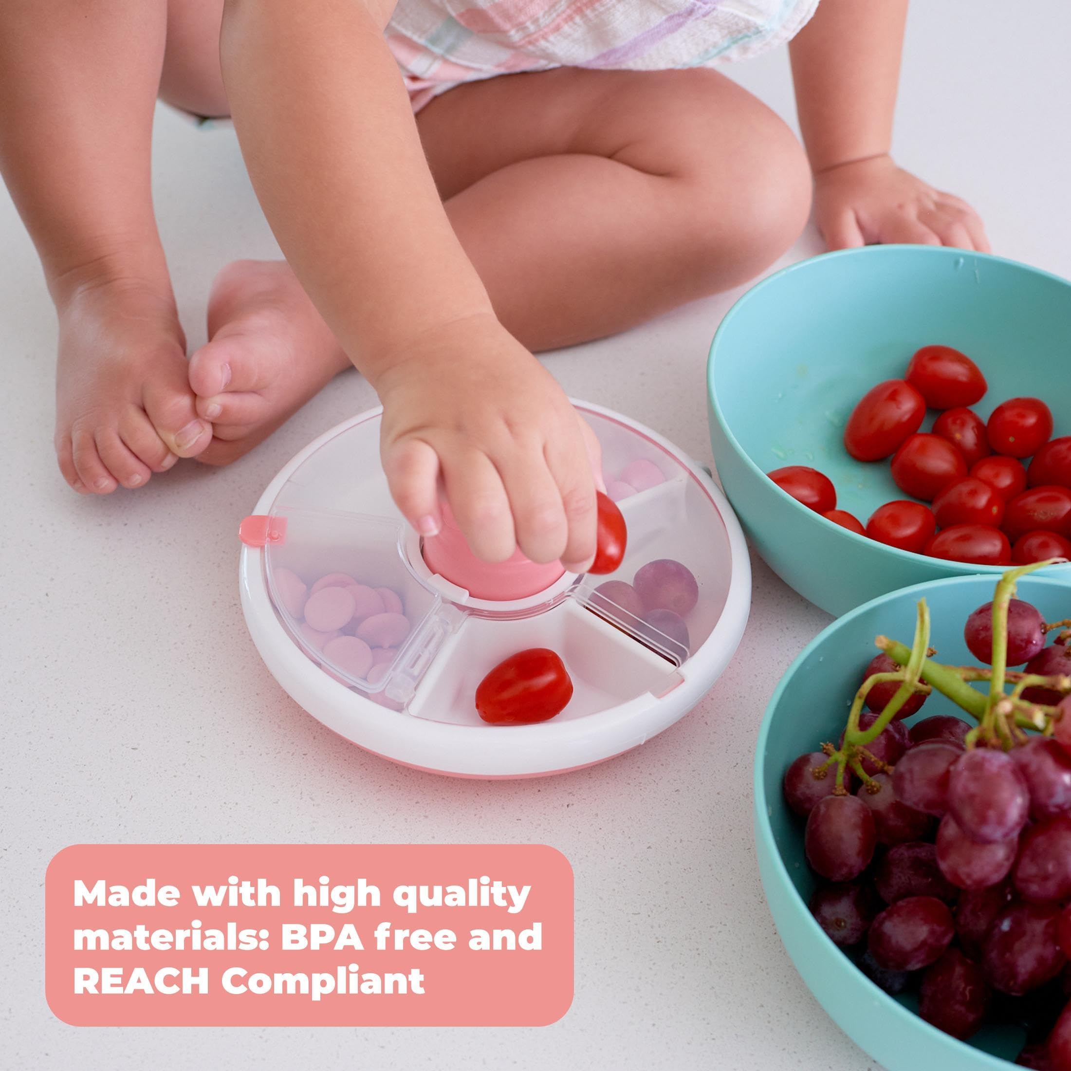 Foto 4 pulgar | Snack Spinner Gobe Kids Original Con Correa De Mano Y Pegatina - Venta Internacional.