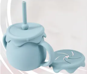 Foto 4 pulgar | Juego Xtellar Plato,vaso Y Cubiertos De Silicon Bebe Niño/niña