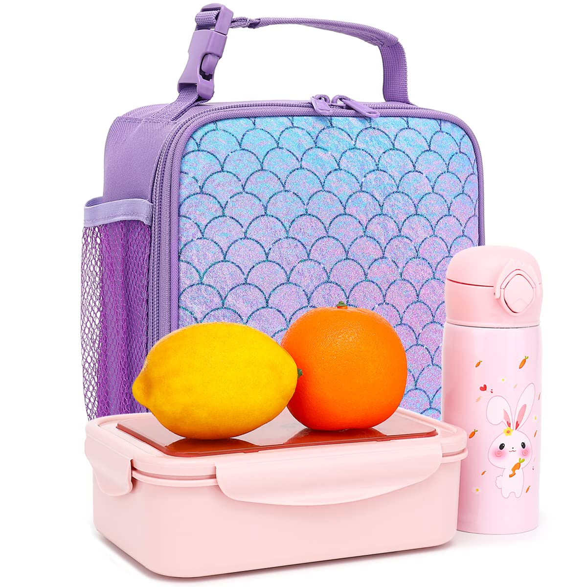 Foto 7 pulgar | Lonchera Flowfly Kids, Bolsa Blanda Aislante Digital Camo - Venta Internacional.