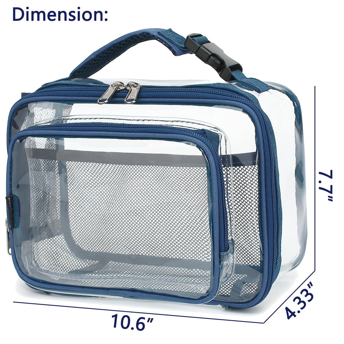 Foto 4 pulgar | Lonchera Flowfly Kids Clear #cyan Con Aislamiento Térmico Para Niños De Más De 3 Años - Venta Internacional.
