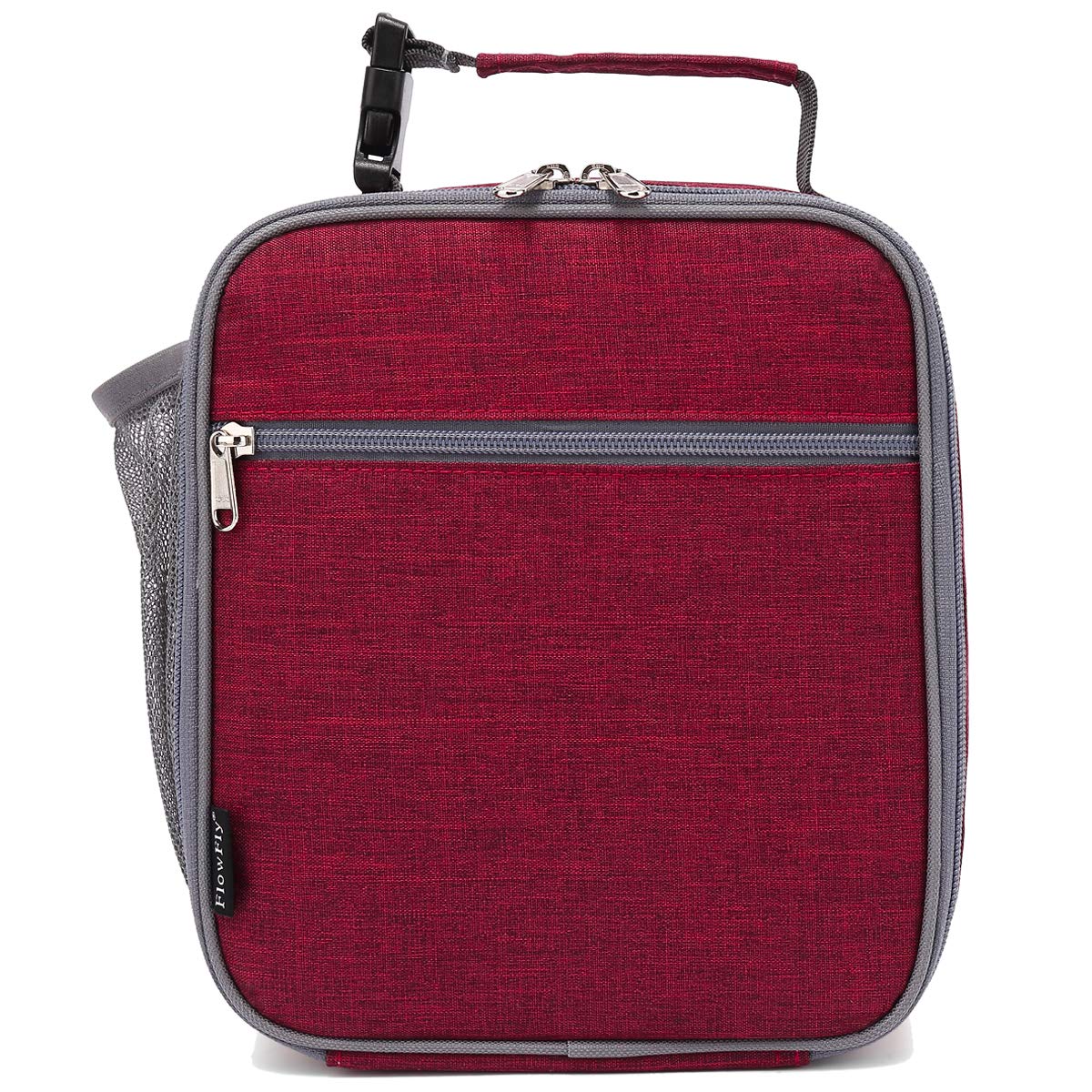 Foto 7 pulgar | Lonchera Flowfly Kids, Bolsa Blanda Aislante Para Niños, Roja Para Más De 3 Años - Venta Internacional.