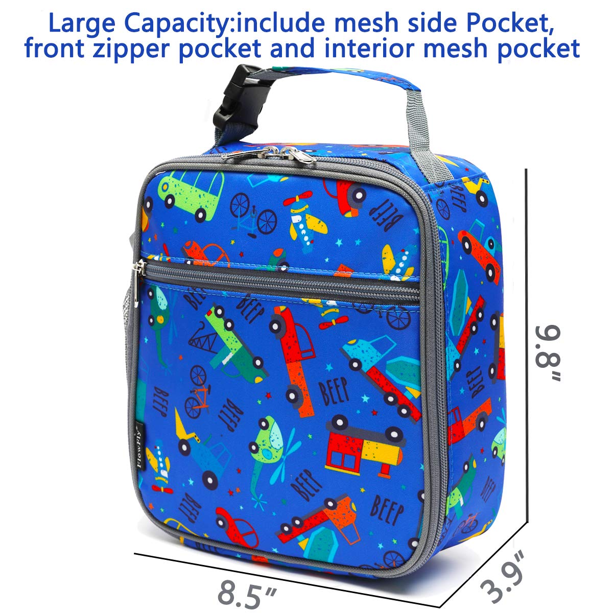 Foto 4 pulgar | Lonchera Flowfly Para Niños, Con Aislamiento, Bolsa Blanda, Pequeña Refrigeradora - Venta Internacional.