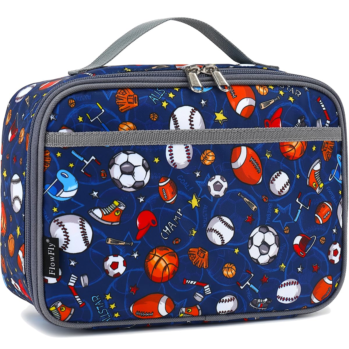 Fiambrera Flowfly Kids, Bolsa Blanda Aislante, Minienfriadora Térmica Para El Regreso A La Escuela,  - Venta Interna