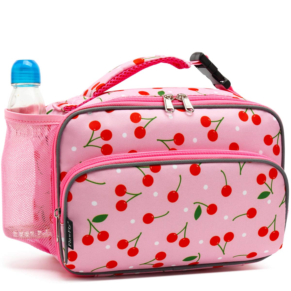 Foto 2 | Lonchera Flowfly Kids, Suave Y Aislante, Color Cereza, Para Más De 3 Años - Venta Internacional.