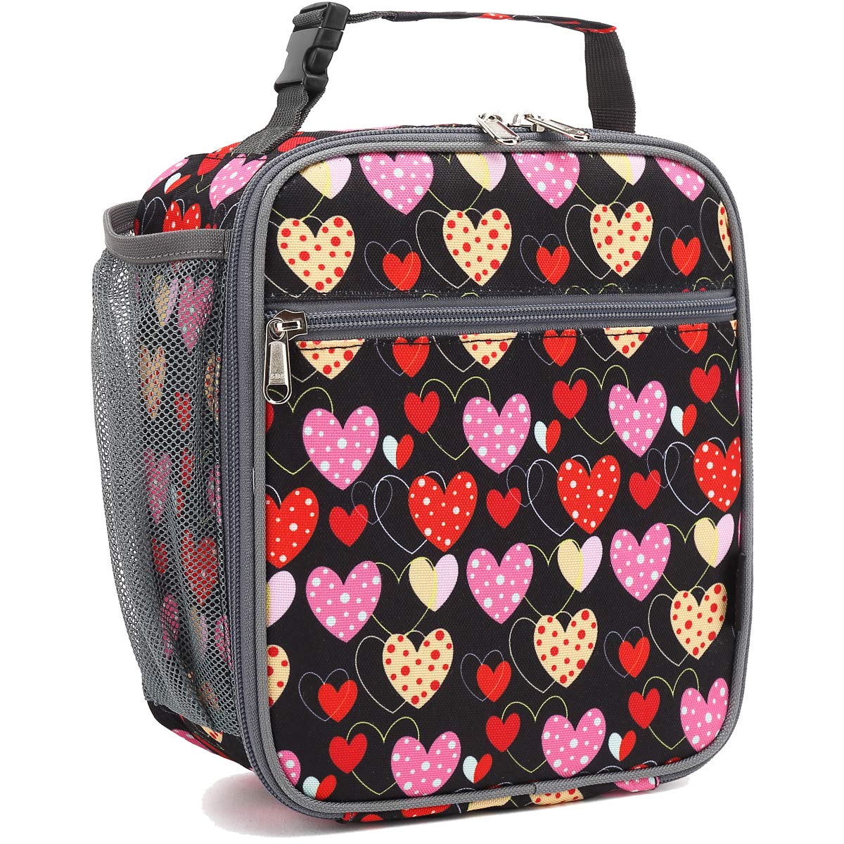 Foto 2 pulgar | Fiambrera Flowfly Kids, Bolsa Blanda Aislante, Con Forma De Corazón - Venta Internacional.