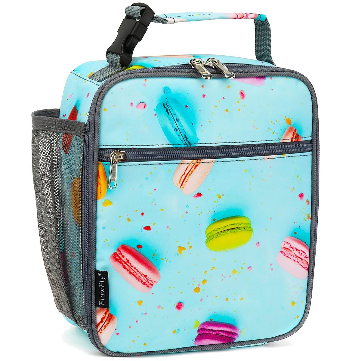 Foto 2 pulgar | Lonchera Flowfly Para Niños, Bolsa Blanda Aislante, Color Galletas - Venta Internacional.