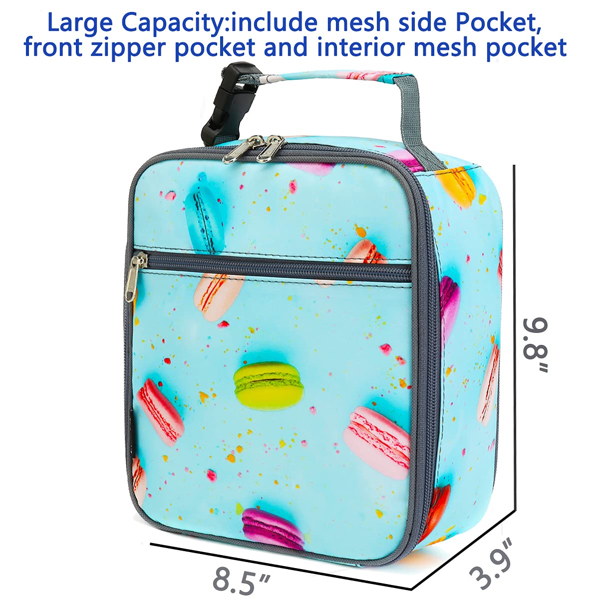 Foto 3 | Lonchera Flowfly Para Niños, Bolsa Blanda Aislante, Color Galletas - Venta Internacional.