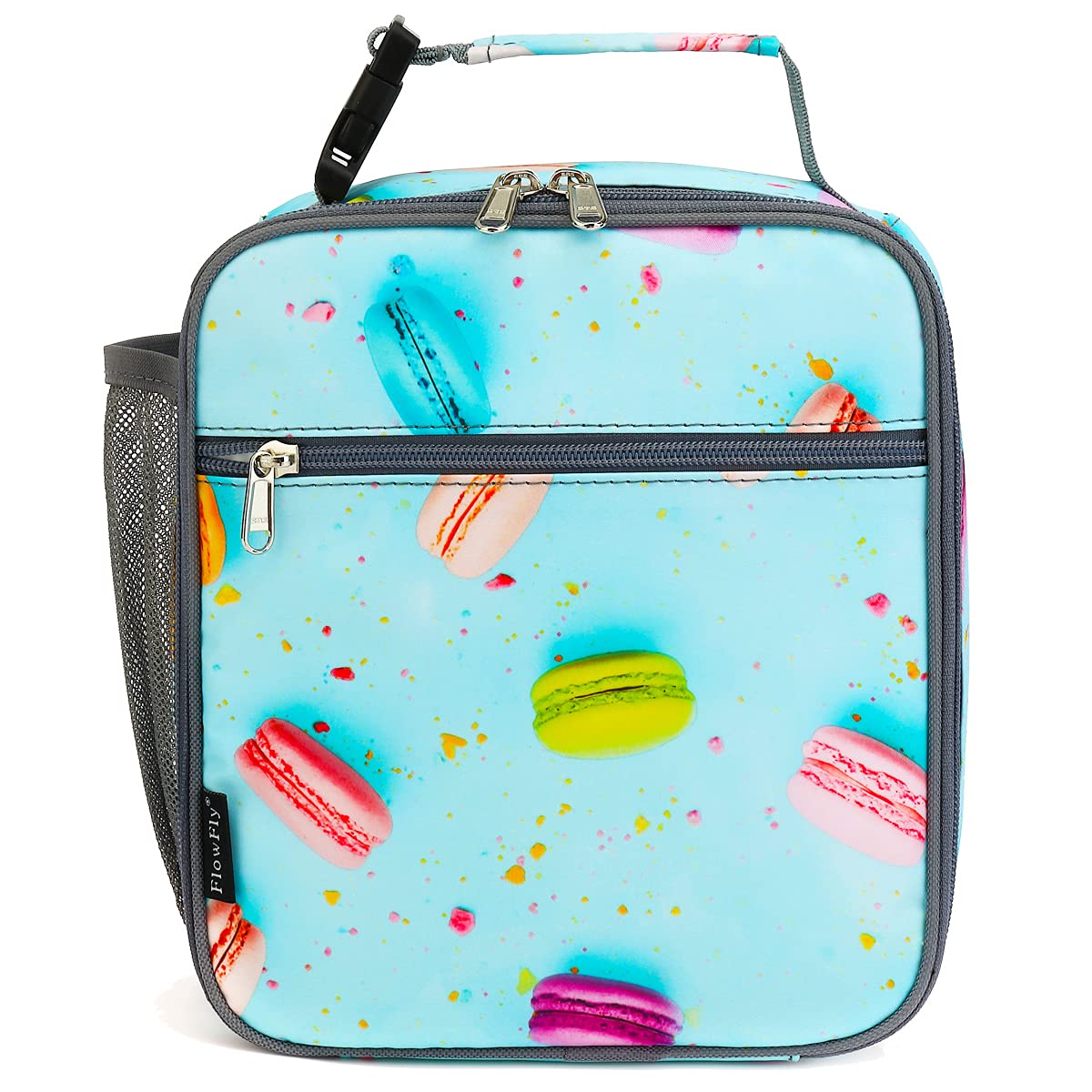 Foto 6 pulgar | Lonchera Flowfly Para Niños, Bolsa Blanda Aislante, Color Galletas - Venta Internacional.