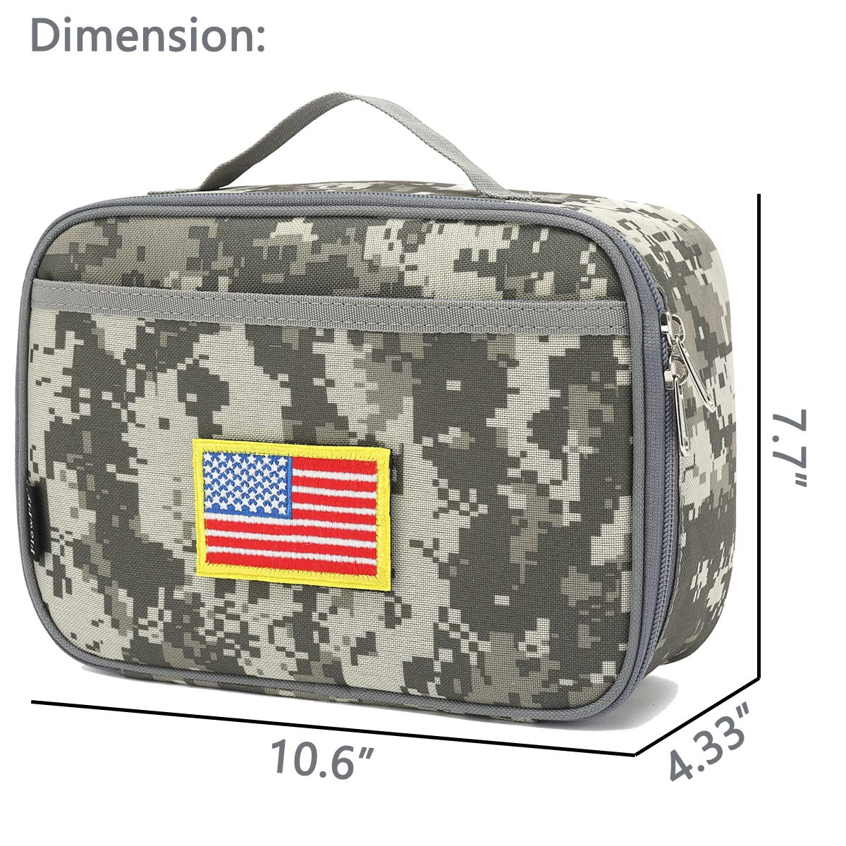 Foto 7 | Lonchera Flowfly Kids, Bolsa Blanda Aislante Para La Escuela - Venta Internacional.