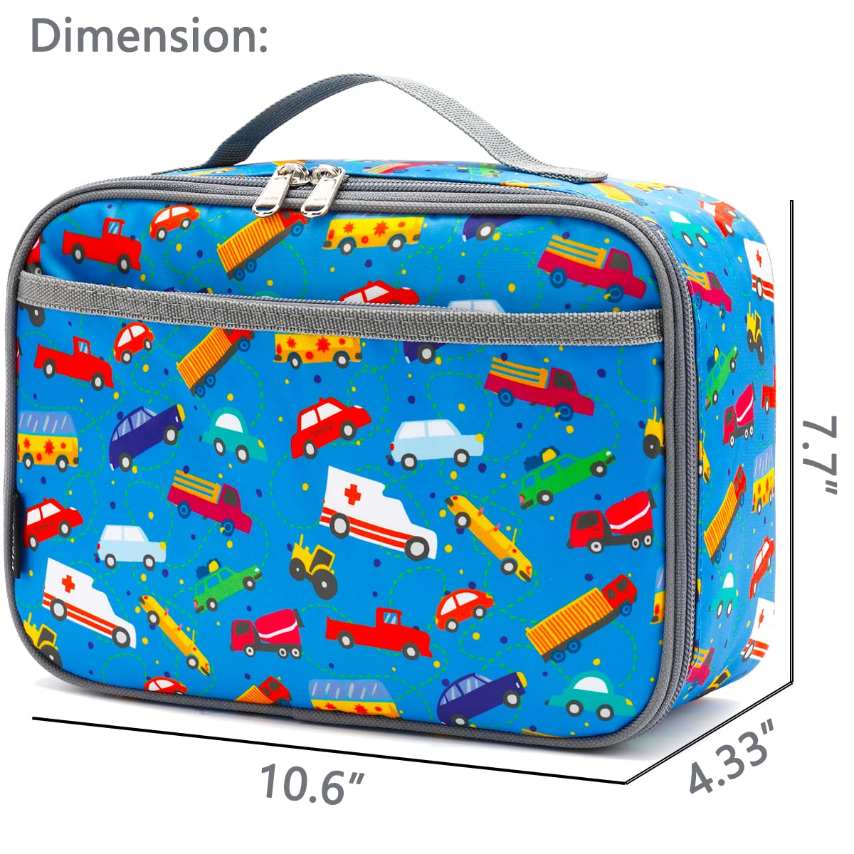 Foto 4 pulgar | Lonchera Flowfly Kids, Bolsa Blanda Aislante Para La Escuela - Venta Internacional.