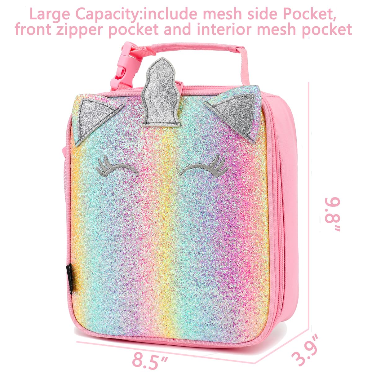 Foto 4 pulgar | Lonchera Flowfly Kids, Bolsa Blanda Aislante Para La Escuela - Venta Internacional.