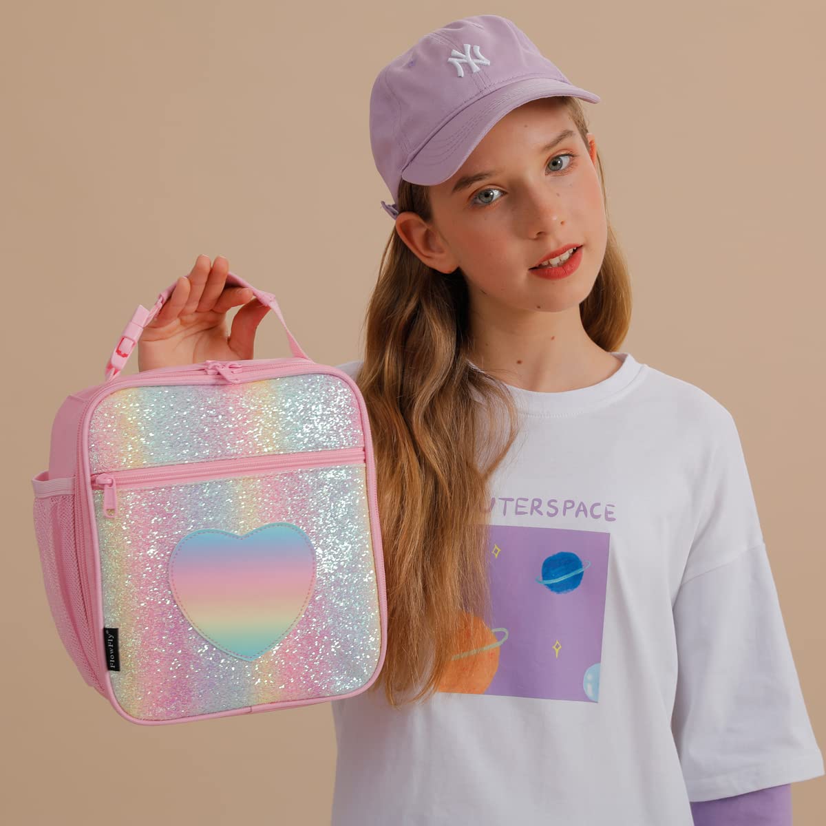 Foto 6 pulgar | Lonchera Flowfly Kids, Bolsa Blanda Aislante Para La Escuela - Venta Internacional.