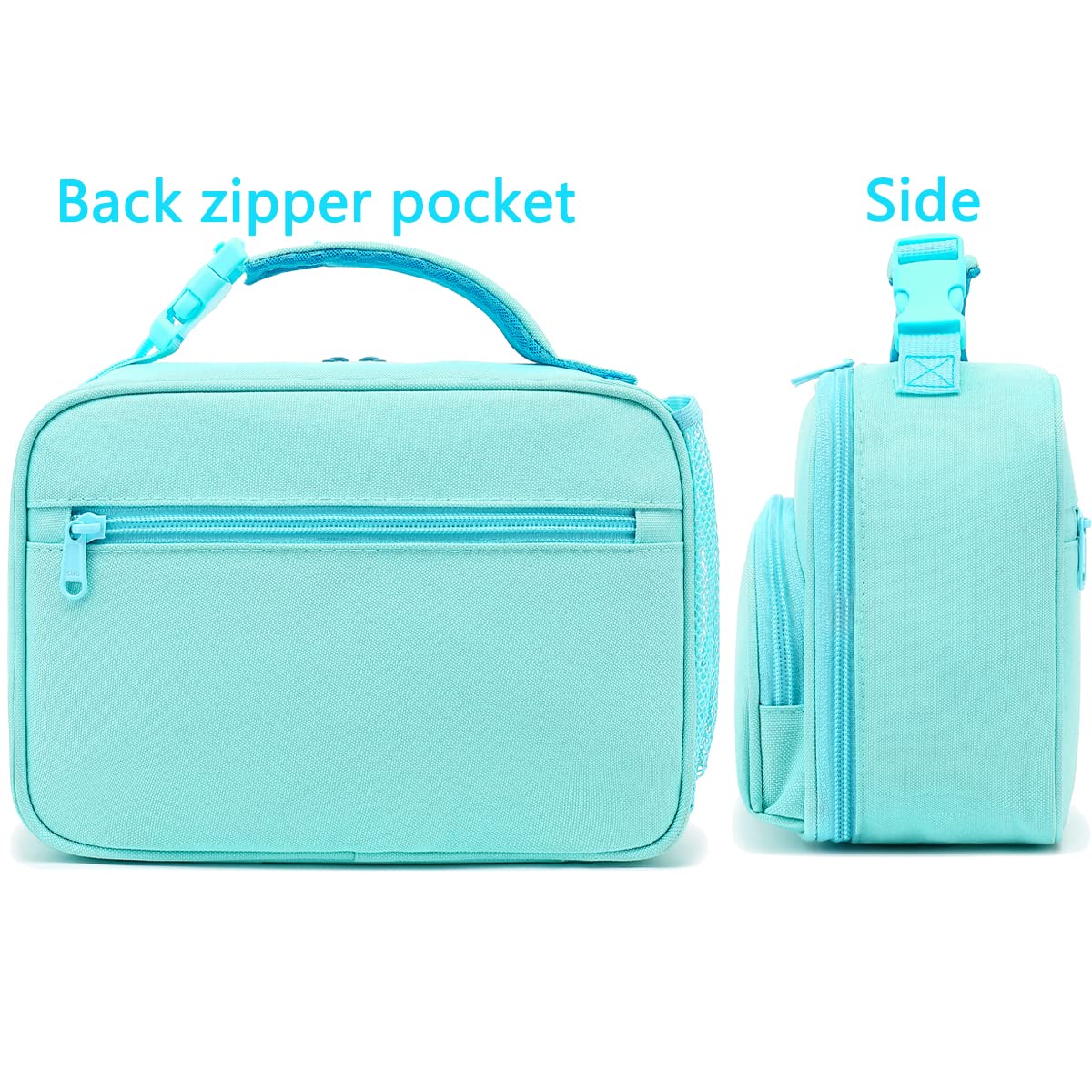 Foto 5 pulgar | Lonchera Flowfly Para Niños, Bolsa Blanda Aislante Pequeña, Azul - Venta Internacional.
