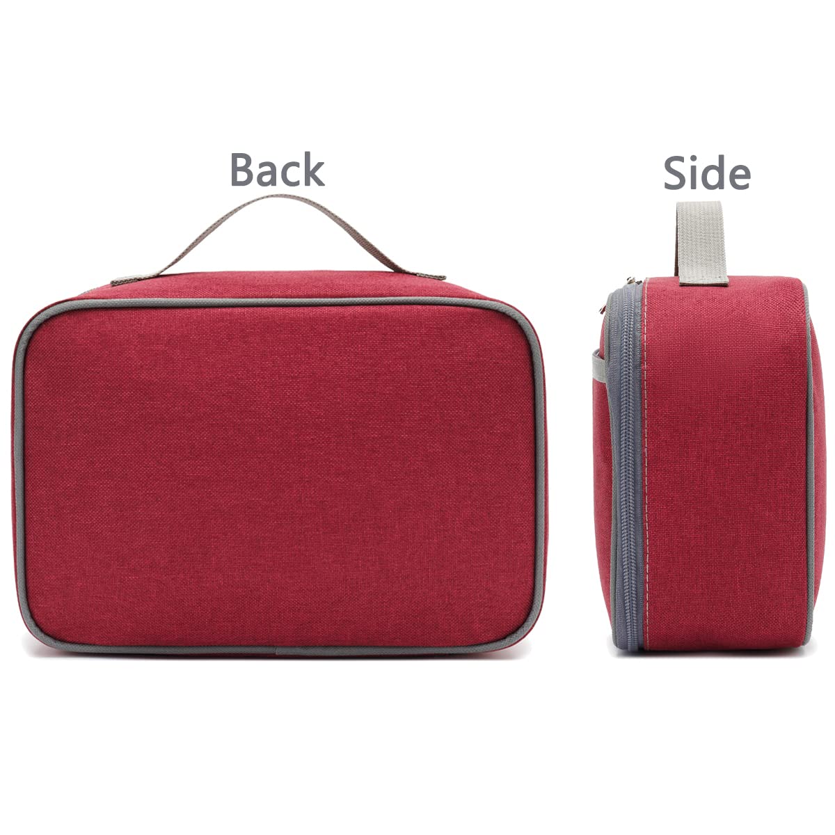 Foto 5 | Fiambrera Flowfly, Bolsa Blanda Aislante, Minienfriadora, Color Rojo Oscuro - Venta Internacional.