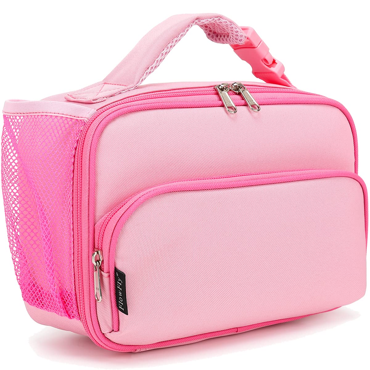 Foto 2 pulgar | Lunch Box Flowfly Kids, Bolsa Blanda Aislante Rosa Para Más De 3 Años - Venta Internacional.