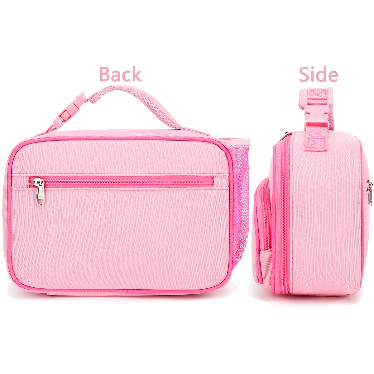 Foto 6 pulgar | Lunch Box Flowfly Kids, Bolsa Blanda Aislante Rosa Para Más De 3 Años - Venta Internacional.