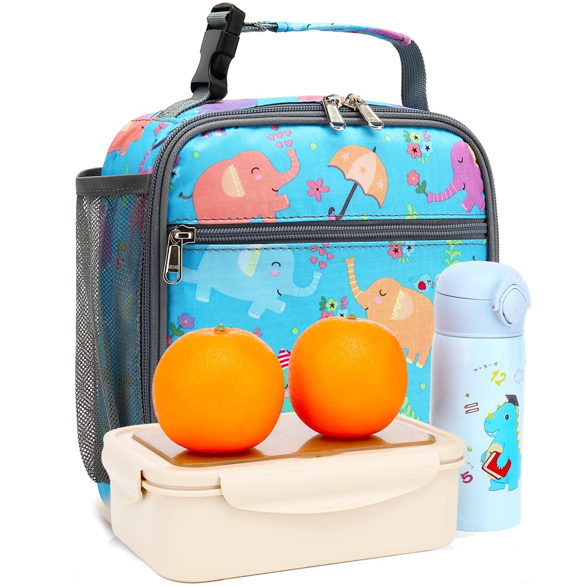 Foto 7 pulgar | Lonchera Flowfly, Bolsa Blanda Aislante, Pequeña Nevera Portátil Para Niños - Venta Internacional.