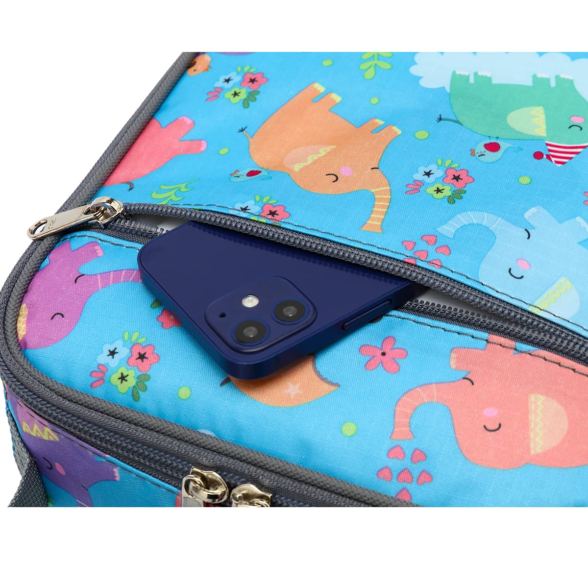 Foto 8 pulgar | Lonchera Flowfly, Bolsa Blanda Aislante, Pequeña Nevera Portátil Para Niños - Venta Internacional.