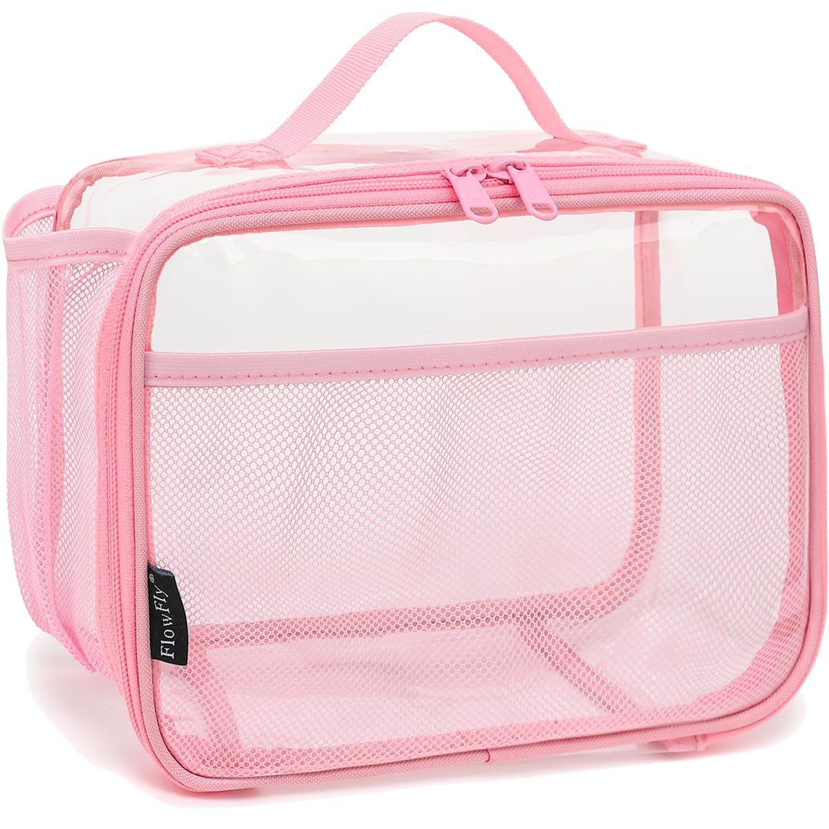Foto 1 | Lonchera Flowfly, Bolsa Blanda Aislante Para Niños, Color Rosa Transparente - Venta Internacional.