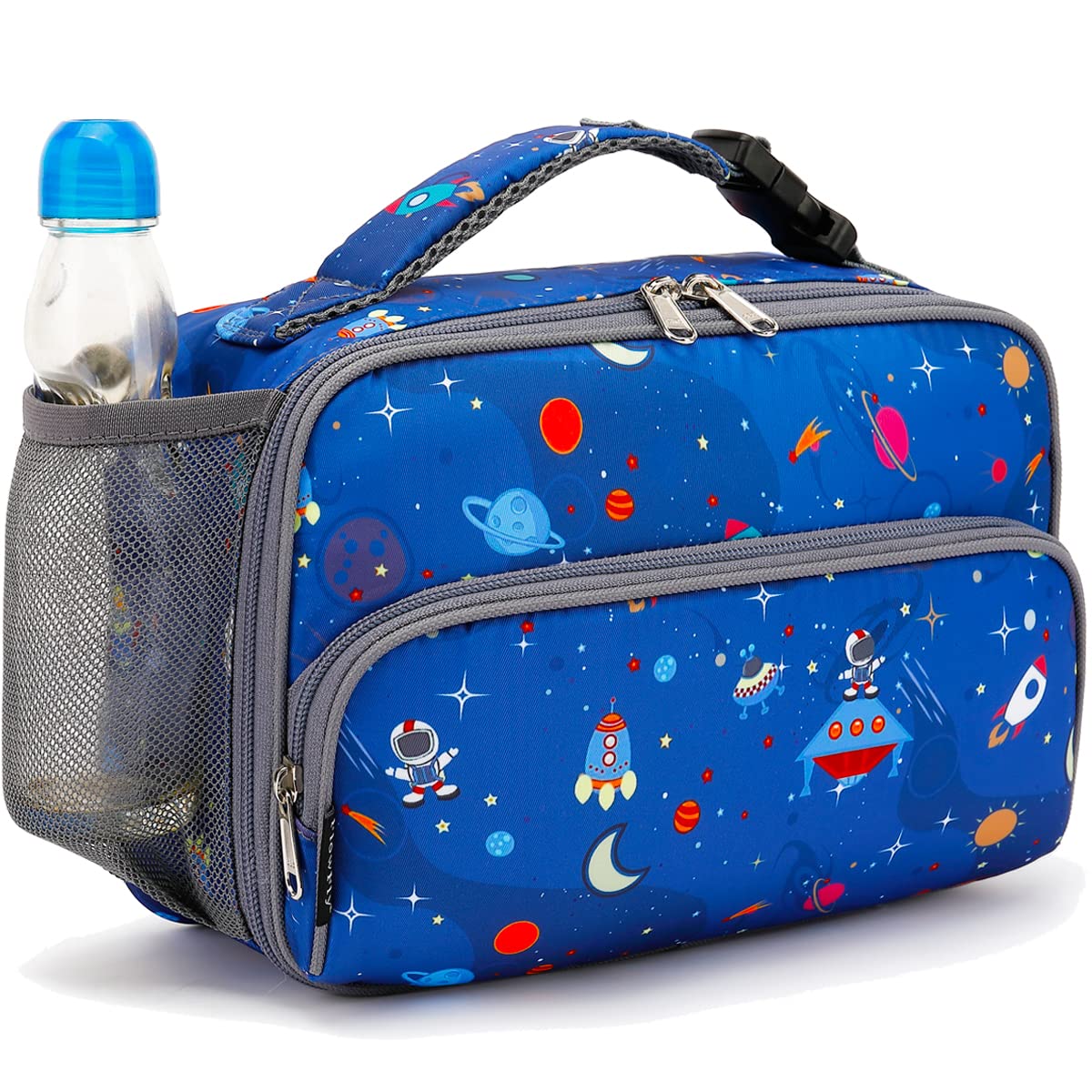 Foto 3 pulgar | Lonchera Flowfly Kids, Bolsa Blanda Aislante Para Escuela Astro - Venta Internacional.