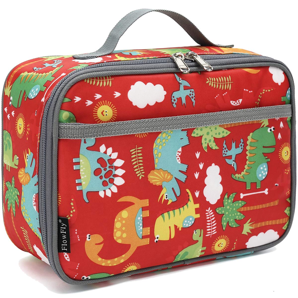 Lonchera Flowfly Kids, Bolsa Blanda Aislante Para Dinosaurios Escolares - Venta Internacional.