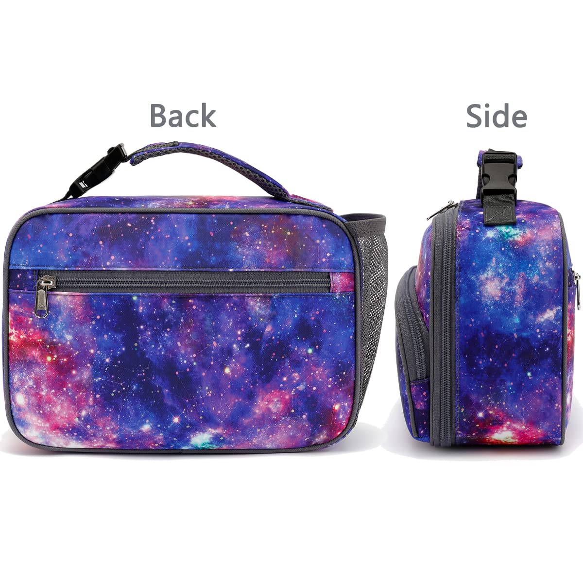 Foto 6 pulgar | Lonchera Flowfly Kids, Bolsa Blanda Aislante Galaxy Para La Escuela - Venta Internacional.