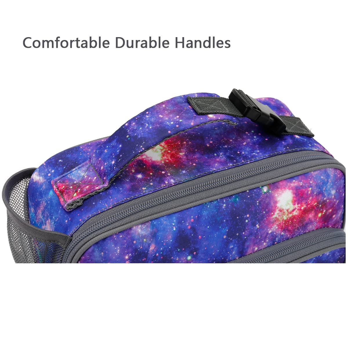 Foto 8 pulgar | Lonchera Flowfly Kids, Bolsa Blanda Aislante Galaxy Para La Escuela - Venta Internacional.